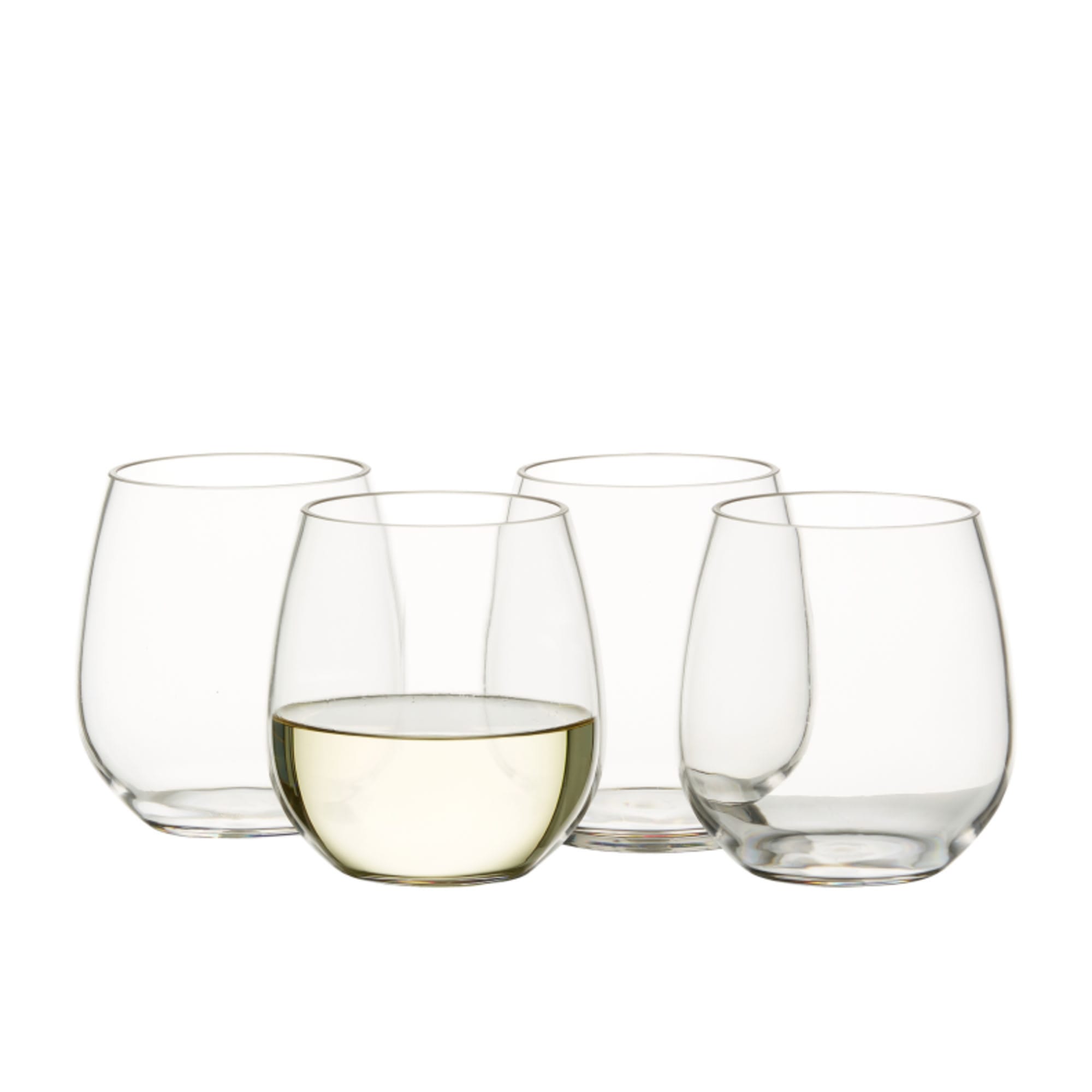 Unbreakable Stemless Wine Glass 500ml Set of 4 Kitchen Warehouse™